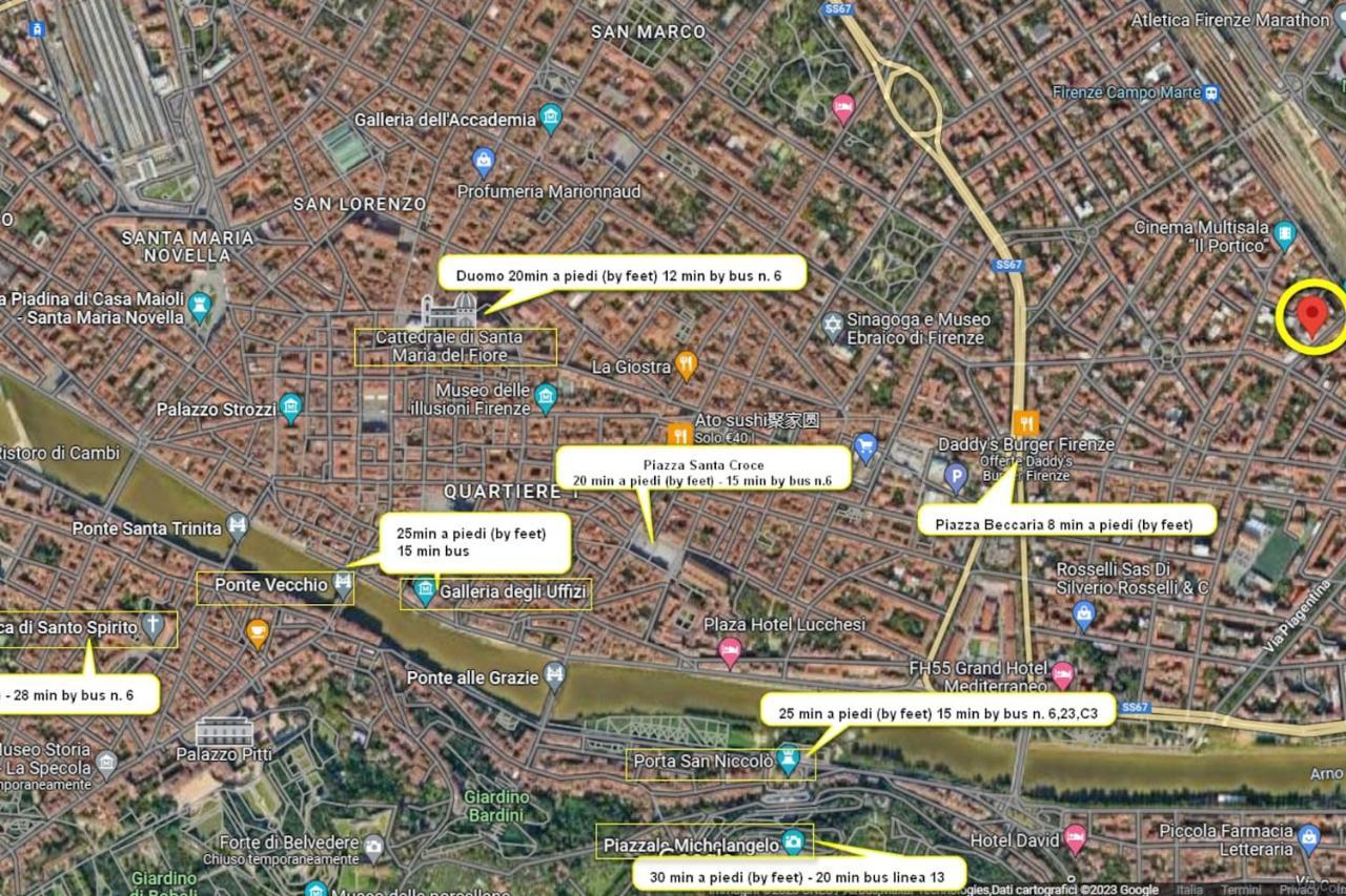 Dora'S House Firenze Daire Dış mekan fotoğraf